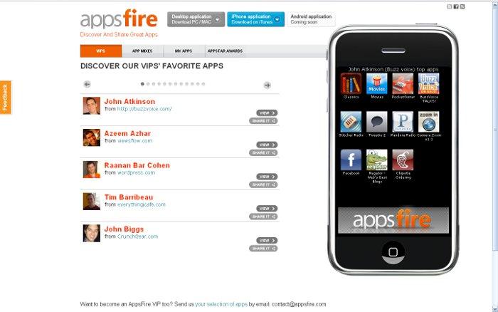 AppsFire utilise le succès de l’Apple AppStore IPhone