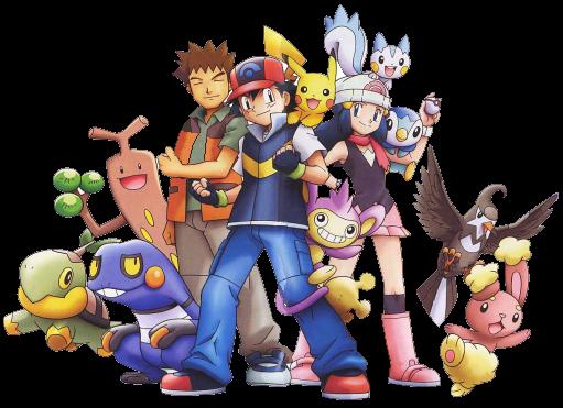 Pokemon-diamond-and-pearl-group La franchise Pokémon