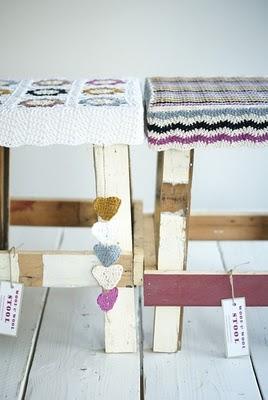 Wood & Wool Stool Wood & Wool Stool