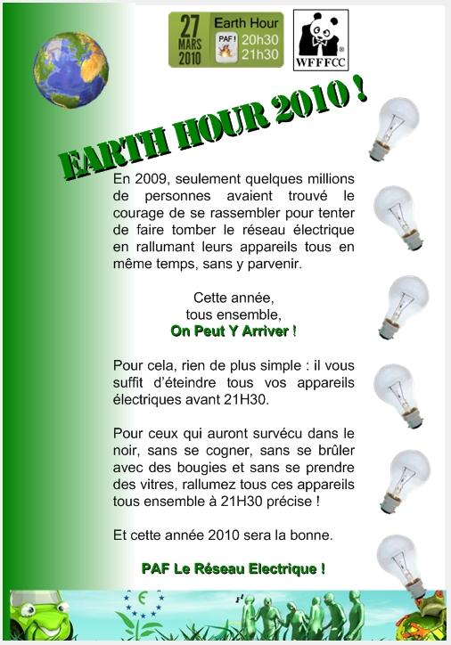 Earth Hour 2010 Earth Hour 2010