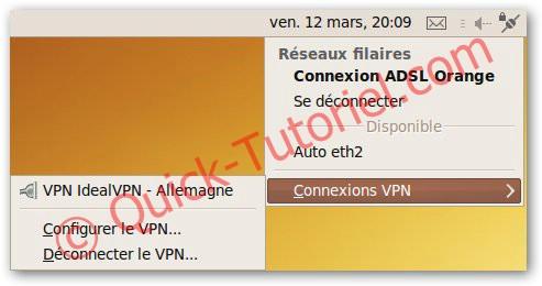 #178 Paramétrer une connexion PPTP (VPN) sous Ubuntu.