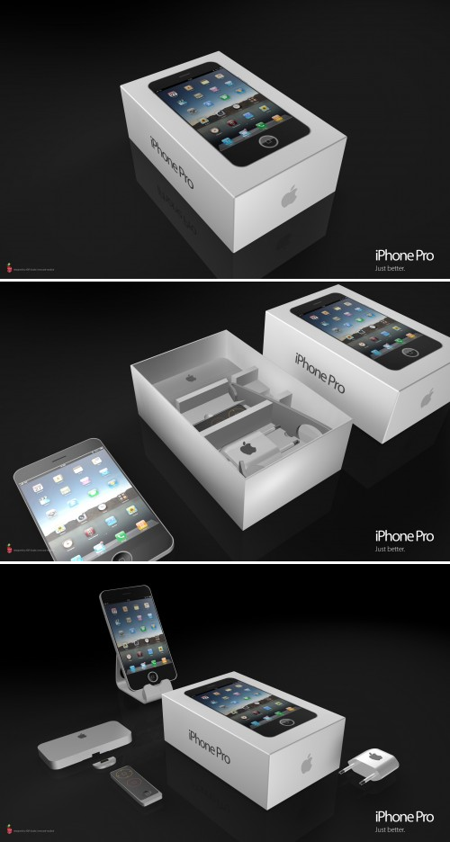 Déballage virtuel concept d’iPhone 4G en images et vidéo