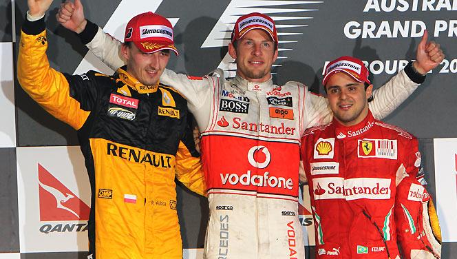Grand Prix de Formule 1 d'Australie du dimanche 28 mars 2010 ... Jenson Button toujours là