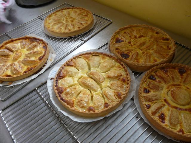 Tarte aux pommes à l’alsacienne (ou tarte normande)
