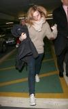 Emma Watson à l'aéroport d'Heathrow - Londres