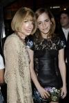 Emma Watson au London Show Rooms avec Anna Wintour