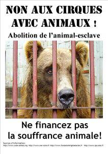 Cirques animaliers : bouffonnerie pathétique pour le bonheur du tiroir caisse publisher_20cirque_20abo_20esclave_20noir_20blanc