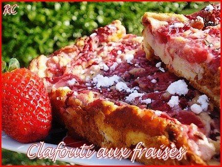 Clafouti aux fraises