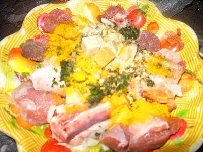 Tajine de veau aux legumes nouveaux SS852013