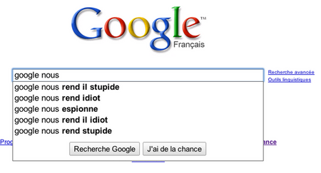 Google : C'est du lourd les Google Suggest Google : C'est du lourd les Google Suggest