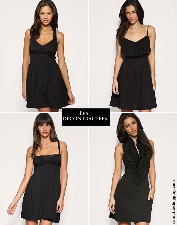 Asos robes noires