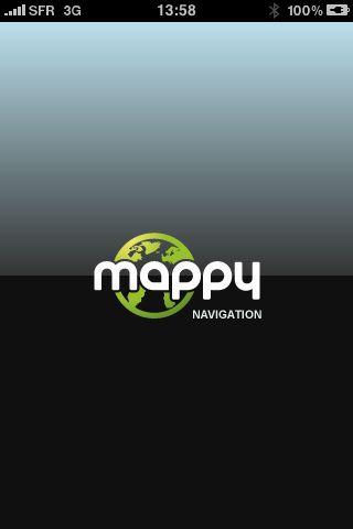 iphone  Mappy Navigation France