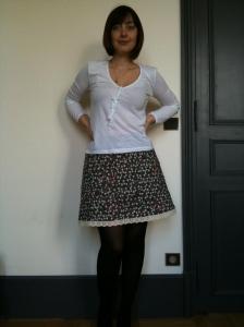 Juper liberty devant 3ème cours de couture chez Matière Active