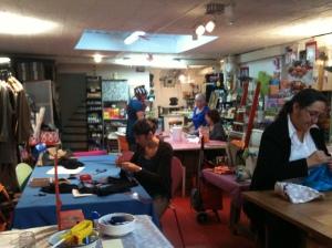 Ateliers Matière Active 1ère leçon de couture chez Matière active