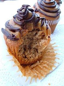 Vous pouvez maintenant voter... cupcake caramel & chocolat