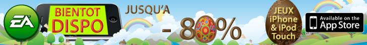 EA Mobile fête Pâques : réduction jusqu’à -80% EA Mobile fête Pâques : réduction jusqu’à -80%