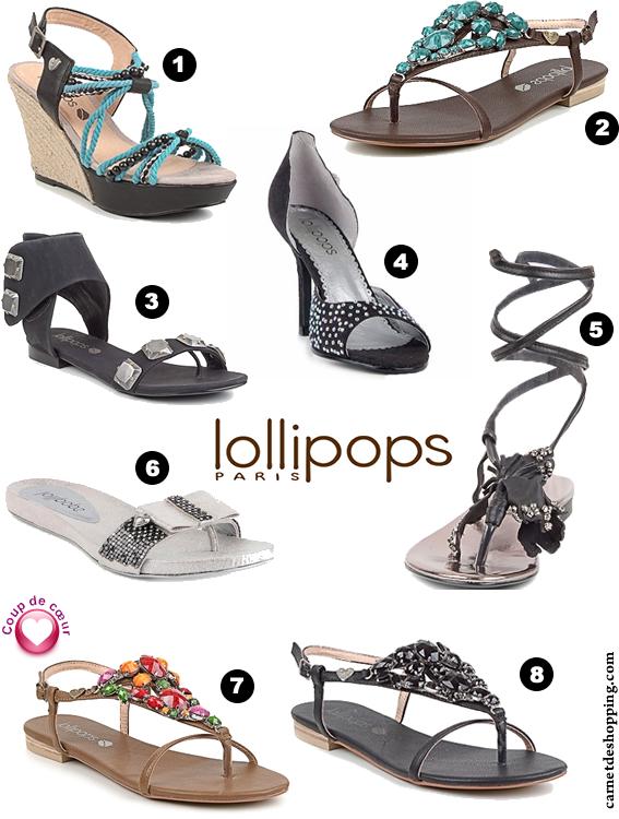 Sandales bijoux Lollipops