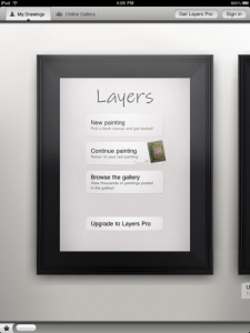 screenshot1 Layers : premières images de la version iPad