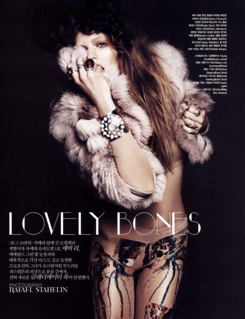 Abbey Lee Kershaw for Vogue Korea April 2010