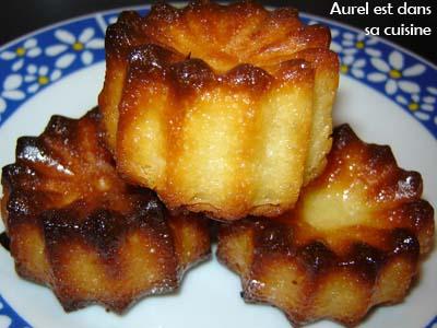 caneles Cannelés bordelais