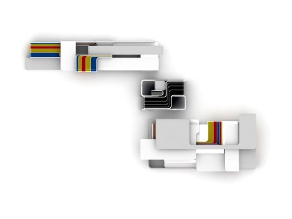 « Rubans dans l’espace », un complexe paroissial de PROGETTOSPORE + Samuele Calamai Rubans dans l'espace - complexe paroissial - PROGETTOSPORE + Samuele Calamai - 3