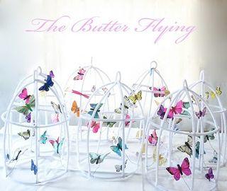 Butterfly, Butterfly, Butterfly, Butterfly Butter flying papillon cage