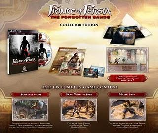 L'édition collector de Prince of Persia : Les Sables Oubliés détaillée L'édition collector de Prince of Persia : Les Sables Oubliés détaillée
