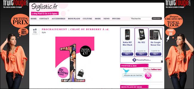 1 Notre blog chouchou du moment : Stylistic.fr