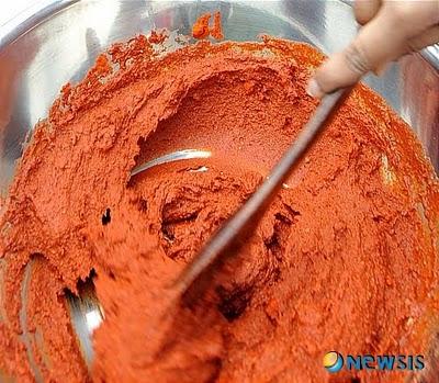 Différents niveaux d'épices pour le gochujang Différents niveaux d'épices pour le gochujang