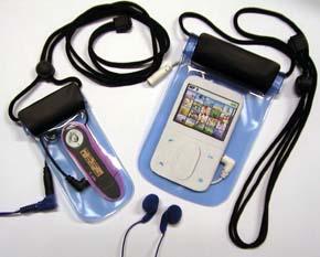 Pochette TopoPlastic Protégez votre lecteur MP3 / téléphone de la pluie