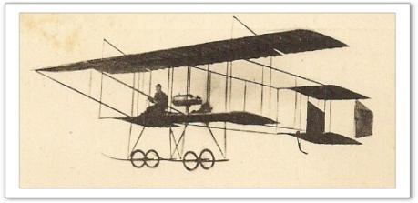 Son avion de type Farman archeo-hyeres-dutrieu