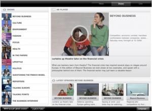 3 France 24 sort son appli sur iPad