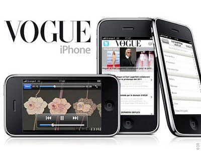 Vogue, enfin sur l'Iphone ! Vogue, enfin sur l'Iphone !