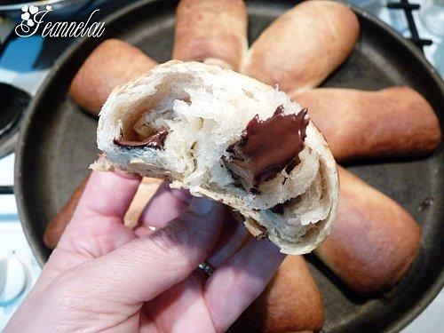 Petits pains au chocolat express P1000704.JPG