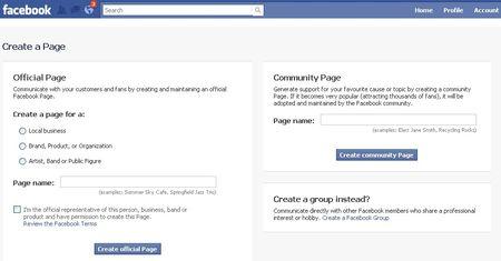 Facebook Community Pages eli viralliset yhteisösivut Fb-community-page