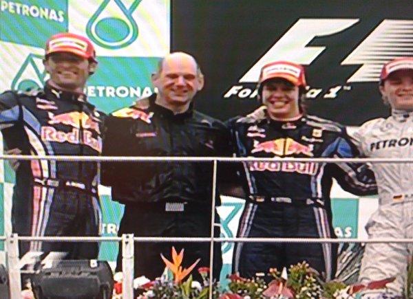 Sepangpodium2010 Doublé Red Bull à Sepang