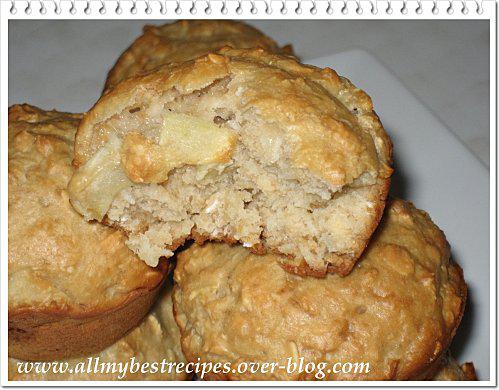 Biscuits aux flacons d'avoine (Oatmeal) muffin.jpg
