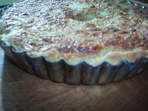 Tarte au citron et aux amandes participation 26 au jeu citronné P4010023