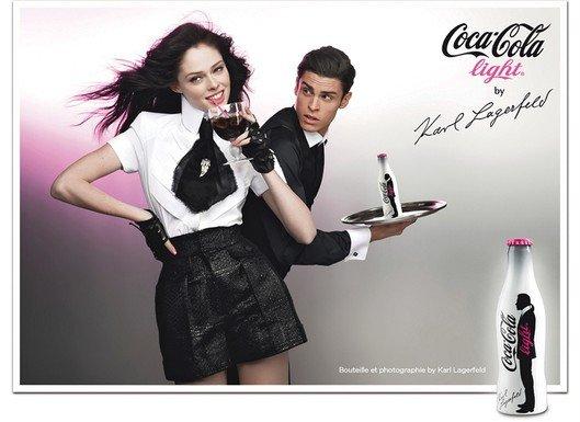 ♛ Coco Rocha & Baptiste Giabiconi pour Coca cola light ♛