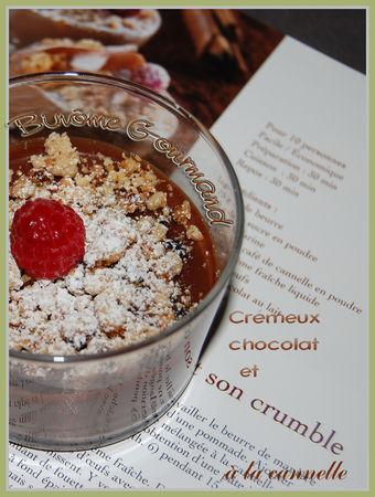 Crémeux chocolat au lait et son crumble à la cannelle cr_meux_chocolat_crumble_cannelle2