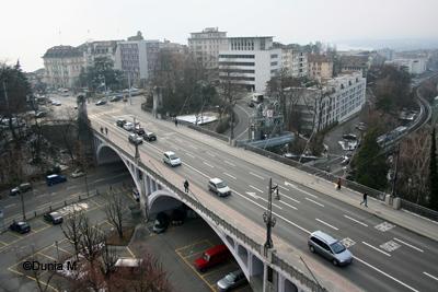Tourisme en Helvétie Lausanne le pont du Chaudron et alentours