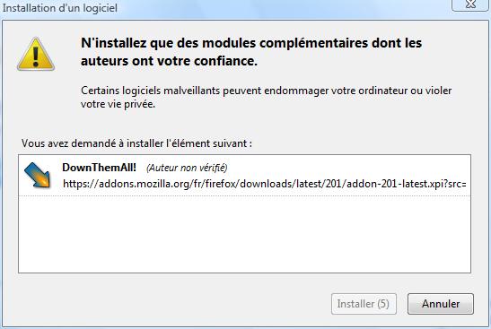 Down Them All 01 Boostez et gérer vos téléchargements sur Firefox !