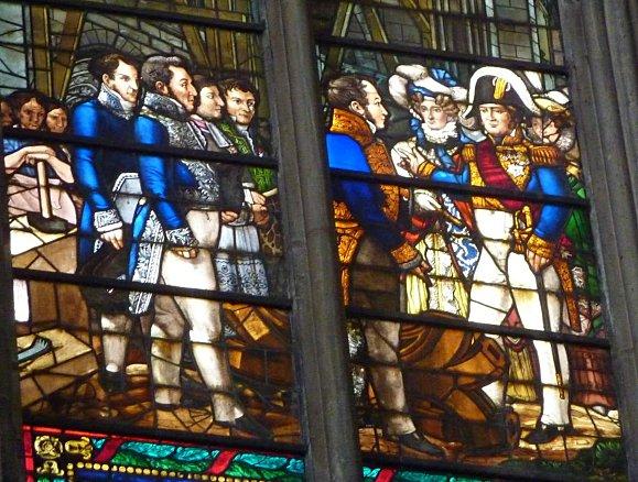 Napoléon à Saint Denis par Crikette