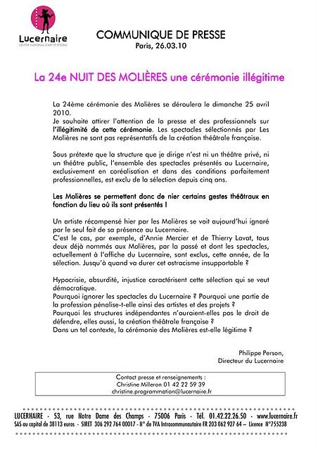 Festival de ST CERE : Carmen, La BOHÈME/Communiqué de Presse LUCERNAIRE