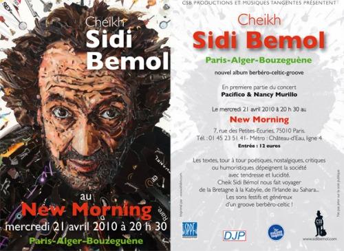 Cheikh Sidi Bemol: sortie d’album & concerts