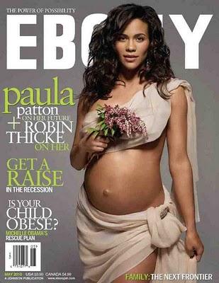 Paula Patton en couverture d'Ebony en mai, vient de donner naissance a un petit garçon