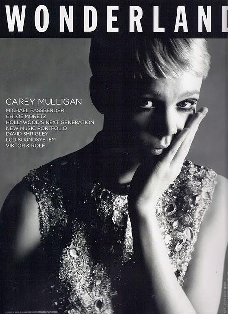 [couv] Carey Mulligan pour Wonderland magazine