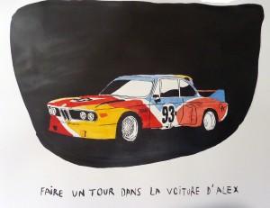calder car Jeff Koons au 24h du Mans!