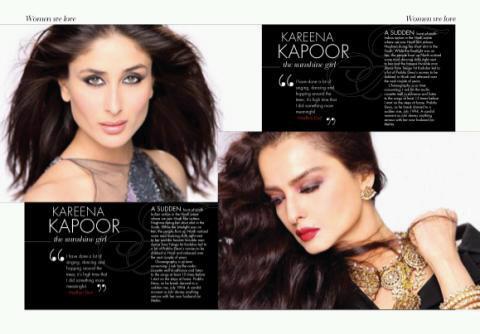 7 superbes femmes pour la couverture du Filmfare Magazine!
