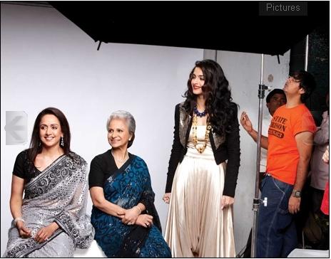 7 superbes femmes pour la couverture du Filmfare Magazine!